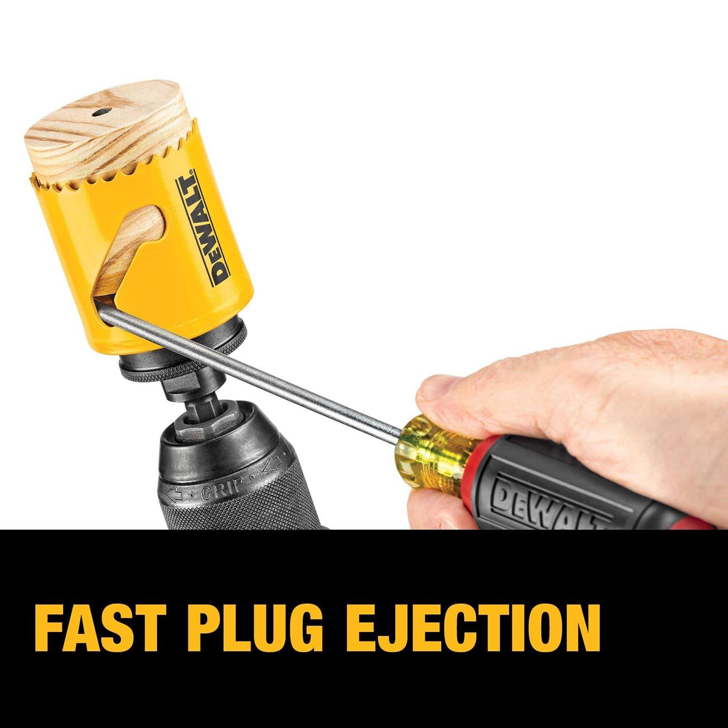 DeWalt D180002 Electrician’s Hole Saw Kit - Cheap Fitting