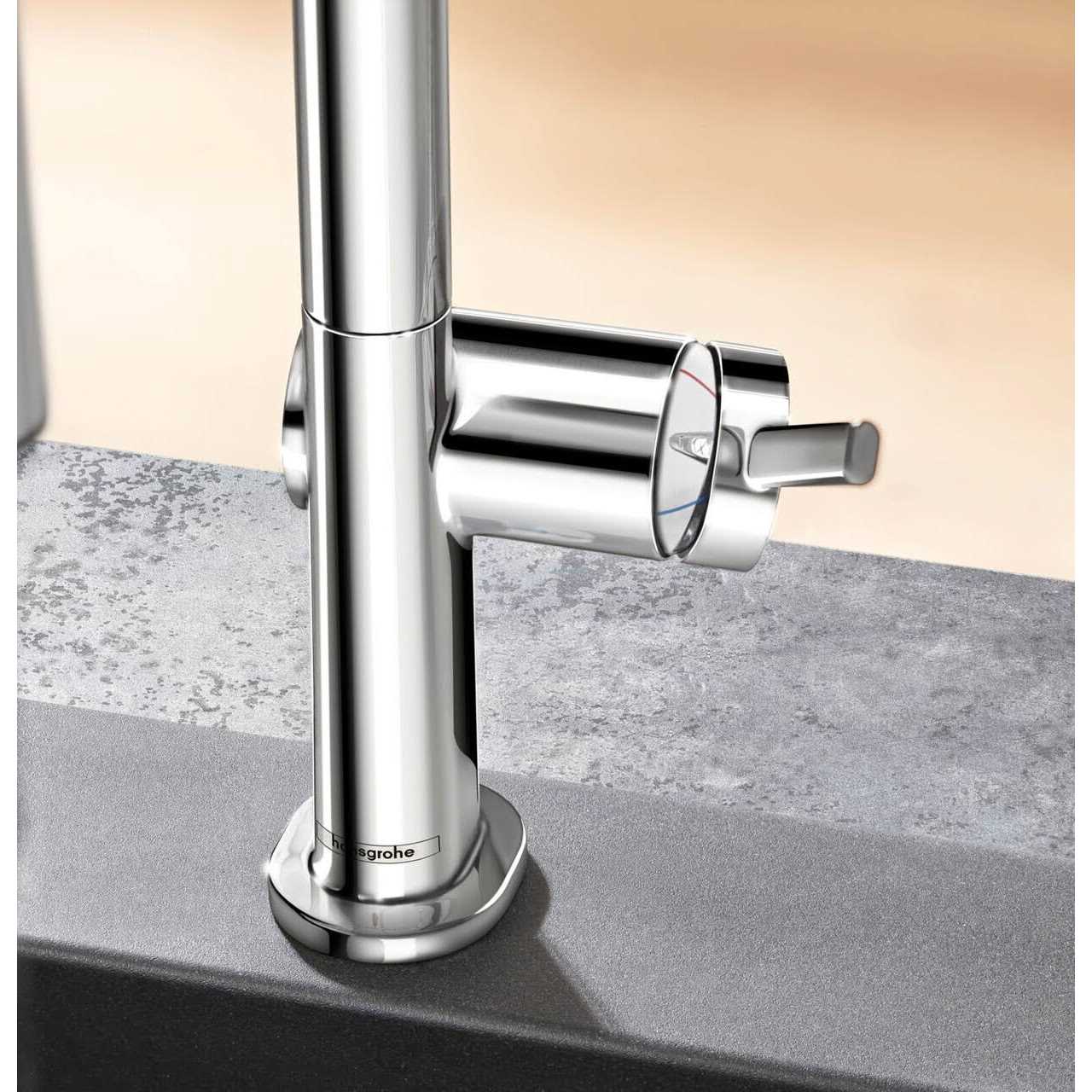 Hansgrohe 72800001 Talis N HighArc Kitchen Faucet O-Style 2-Spray Pull-Down - Cheap Fitting