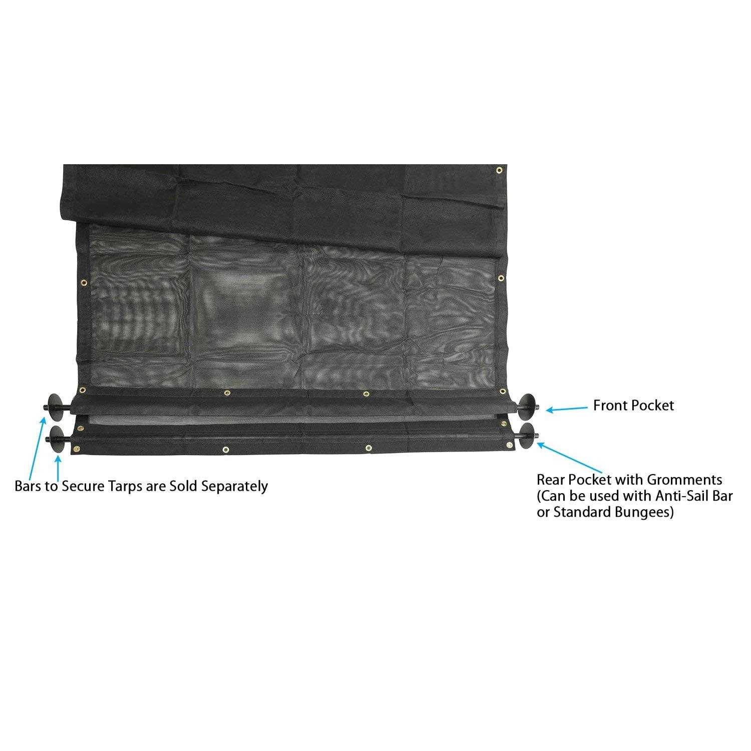 Mytee Products Dump Truck & Trailer Tarp Kit PVC Double Pocket Mesh Tarp - Cheap Fitting