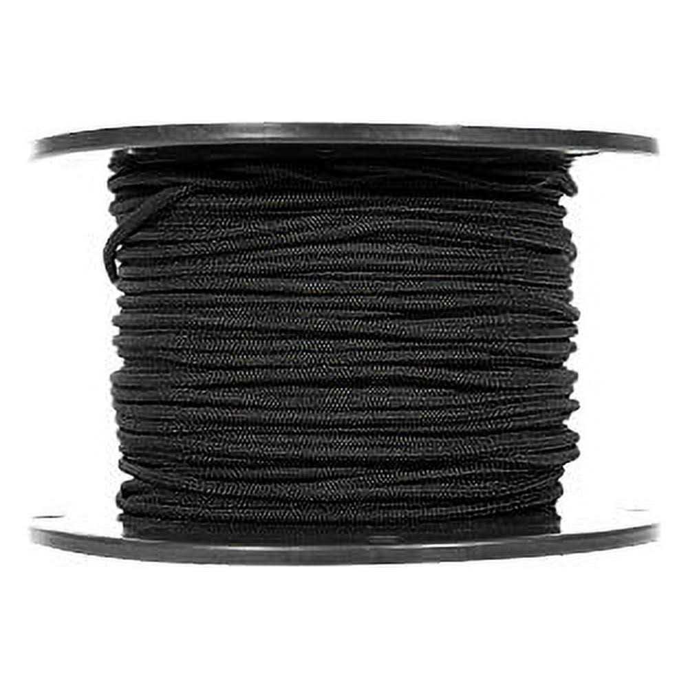 Paracord Planet Black Diamond Weave Shock Cord - Cheap Fitting
