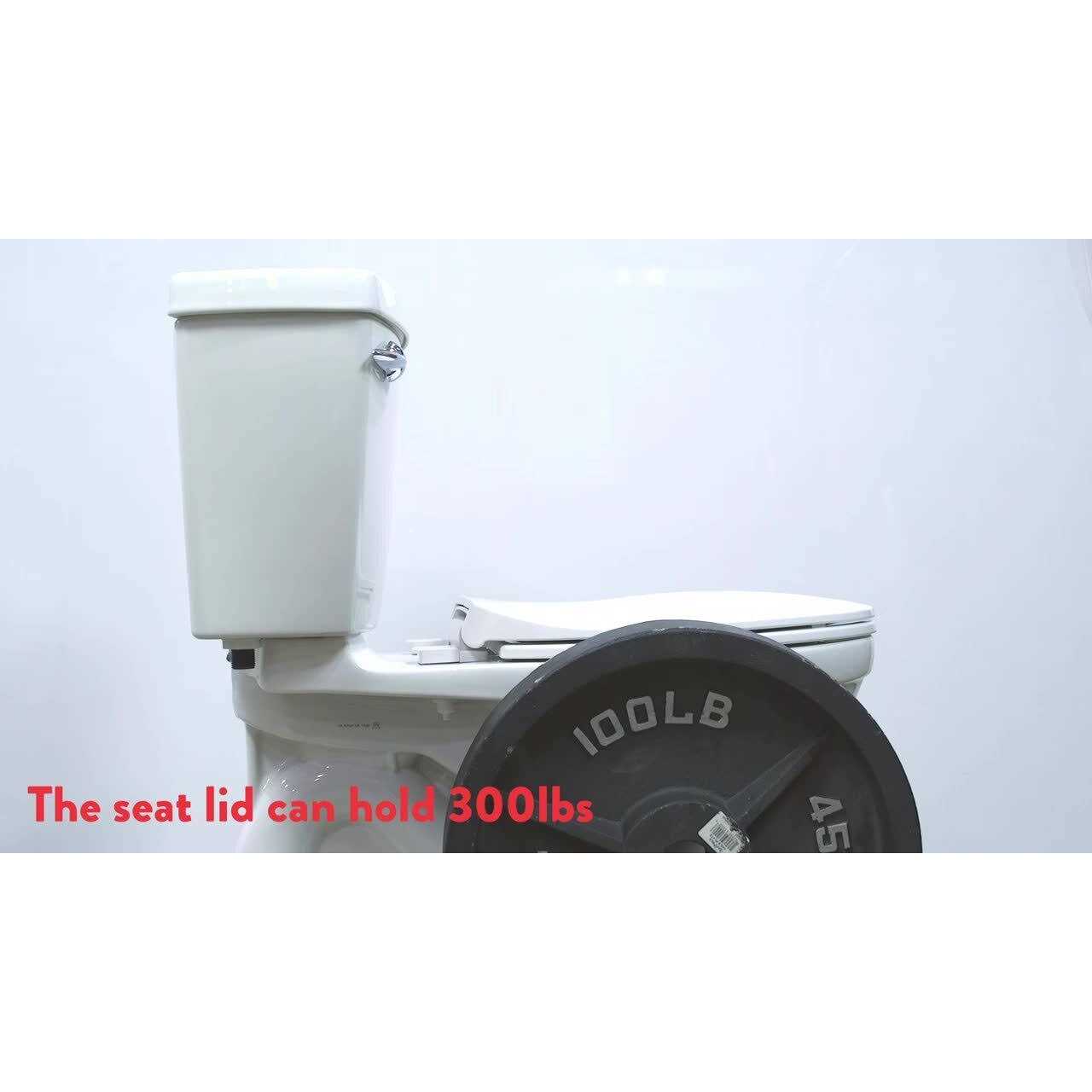 American Standard Champion Slow-Close Round Closed Front Toilet Seat - Cheap Fitting