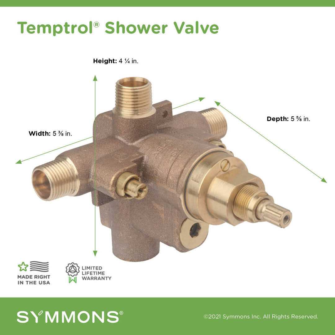 Symmons S262XBODY Temptrol Tub / Shower Valve Body - Cheap Fitting