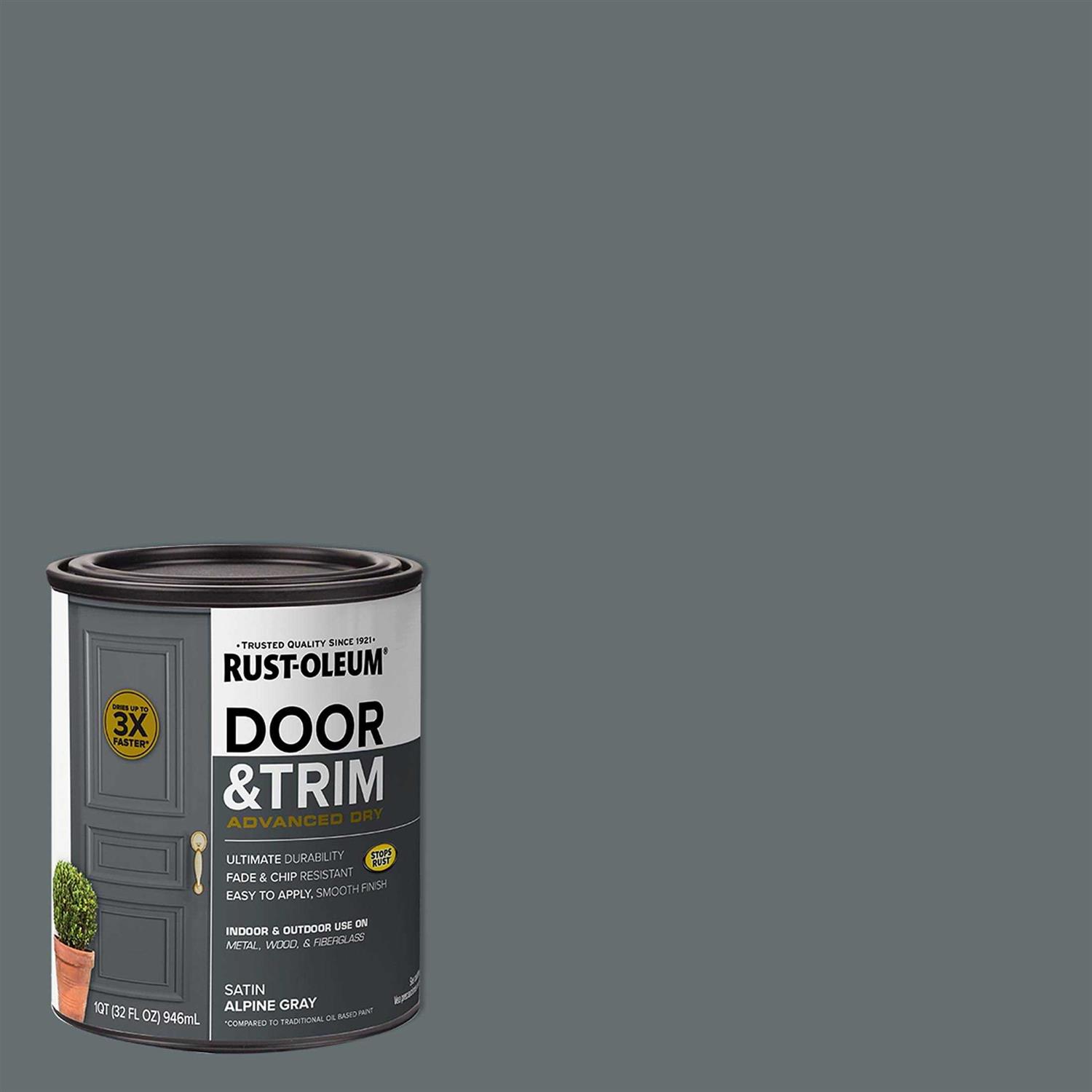 Rust-Oleum Door & Trim Paint - Cheap Fitting