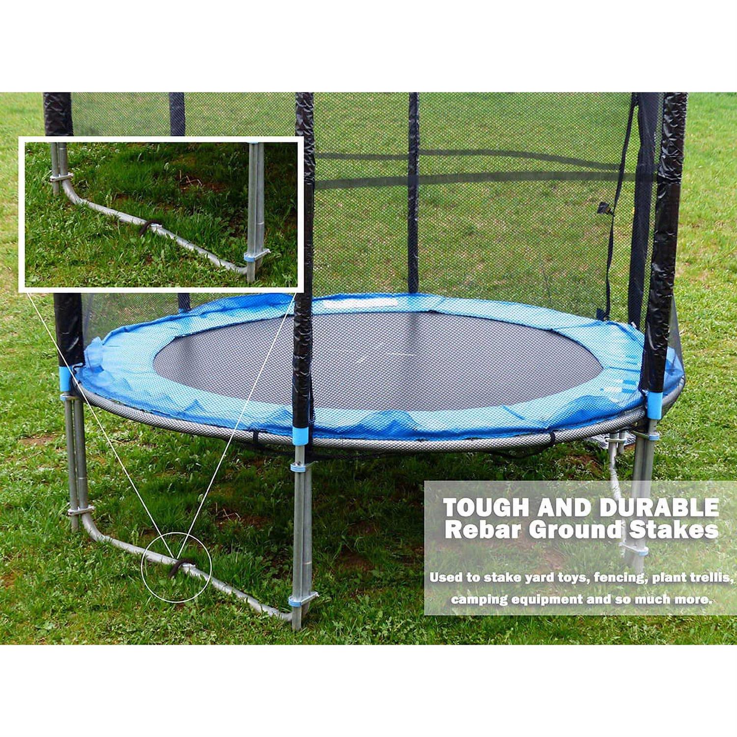 J Hook Rebar Ground Stakes - Cheap Fitting