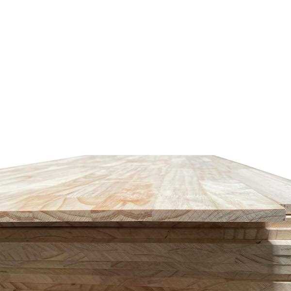 CALHOME 48 in. x 8 ft. Square Edge Unfinished Finger Joint Pine Boards - Cheap Fitting