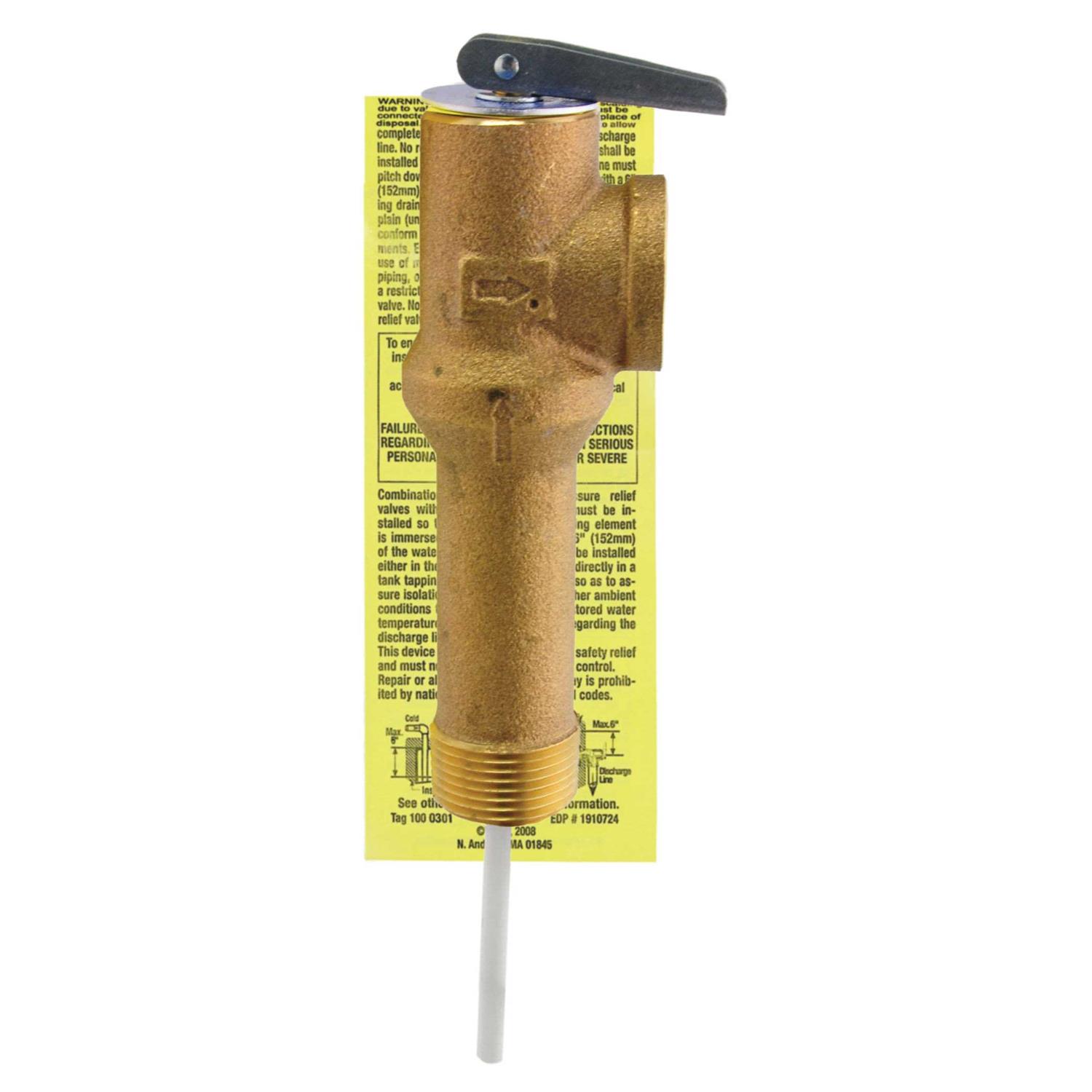 Rheem Water Heater SP12575B Temperature and Pressure Relief Valve - Cheap Fitting