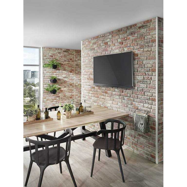 WALL!SUPPLY 0.79 in. x 19.69 in. x 47.24 in. UltraLight Faux Brick - Cheap Fitting