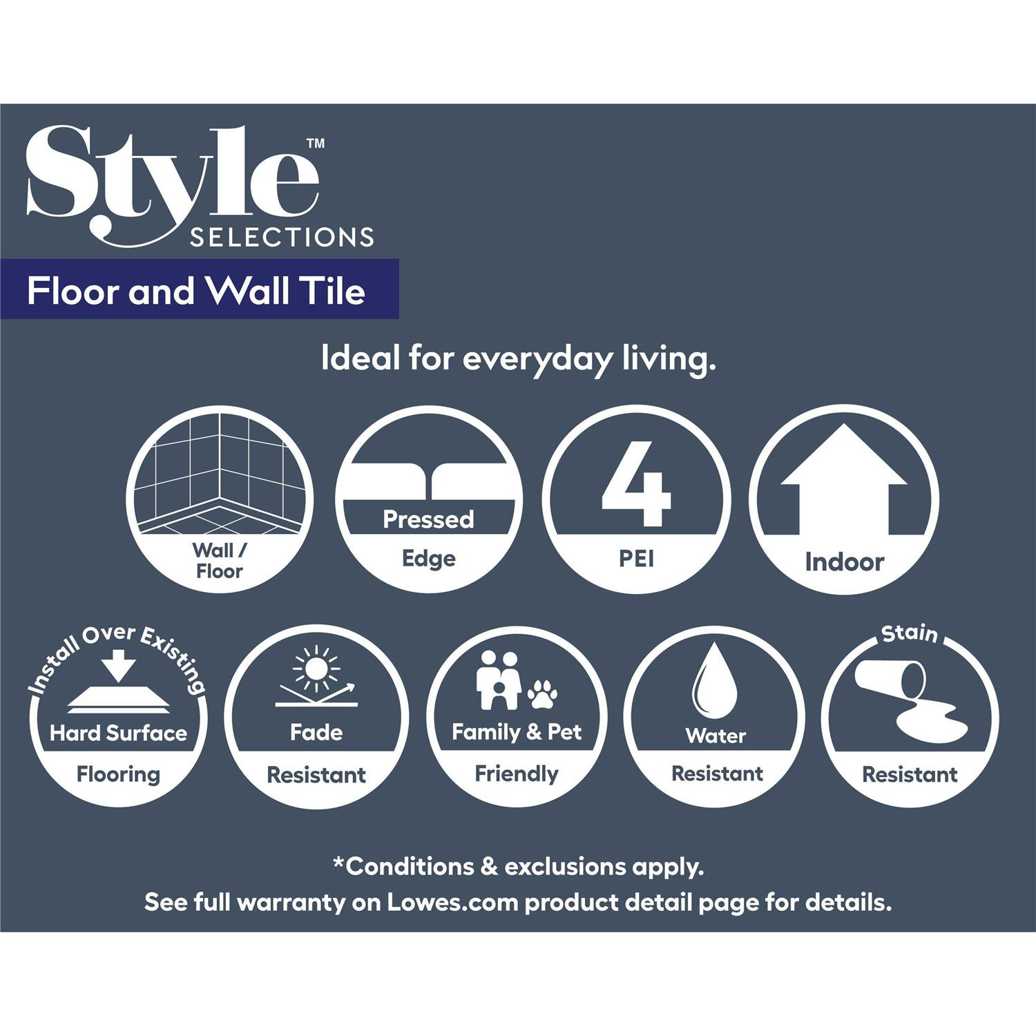 Lowe’s 12 x 24 Bianco Carrara Glazed Ceramic Marble Look Floor Tile 110013436 - Cheap Fitting