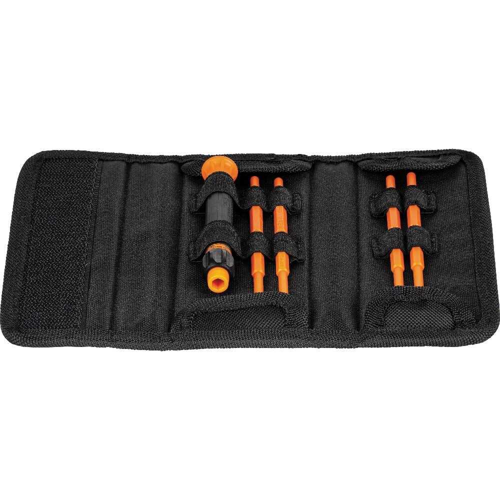 Klein Tools 8-in-1 Insulated Precision Screwdriver with Case 32584INSR - Cheap Fitting