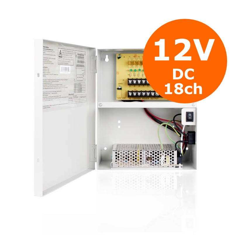 LTS DV-AT1215A-D10 18 Camera Power Supply - Cheap Fitting