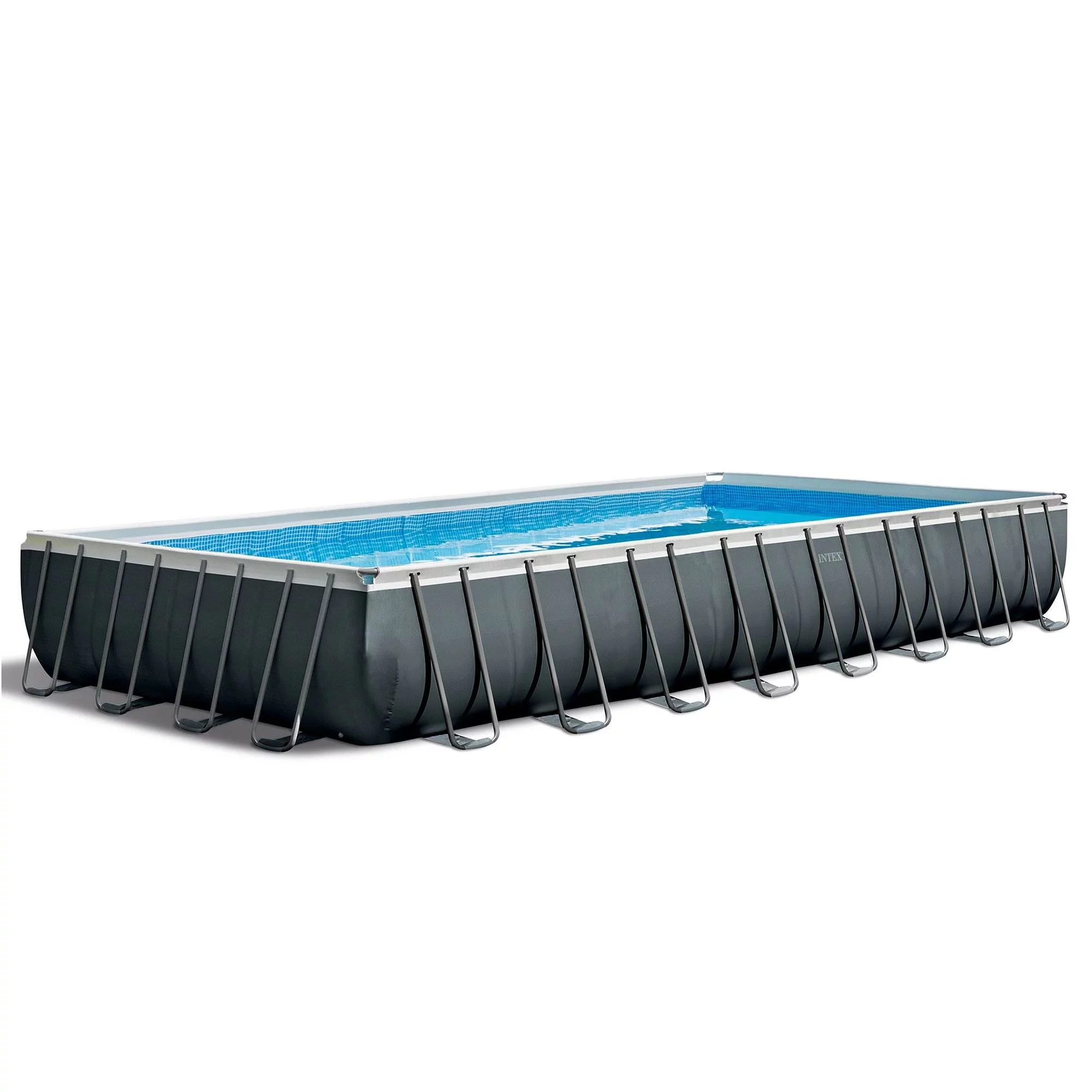 INTEX 32ft x 16ft x 52in Ultra XTR Rectangular Pool, Floats (x 2), & Cooler - Cheap Fitting