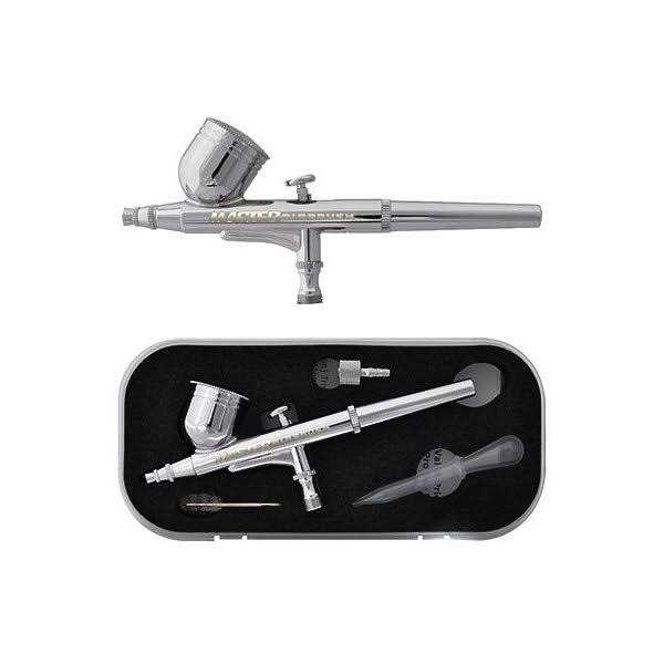 Master Airbrush Professional Cool Runner II Dual Fan Air Compressor Airbrushing System Kit with 6 Primary Opaque Colors Acrylic Paint Artist Set - Cheap Fitting