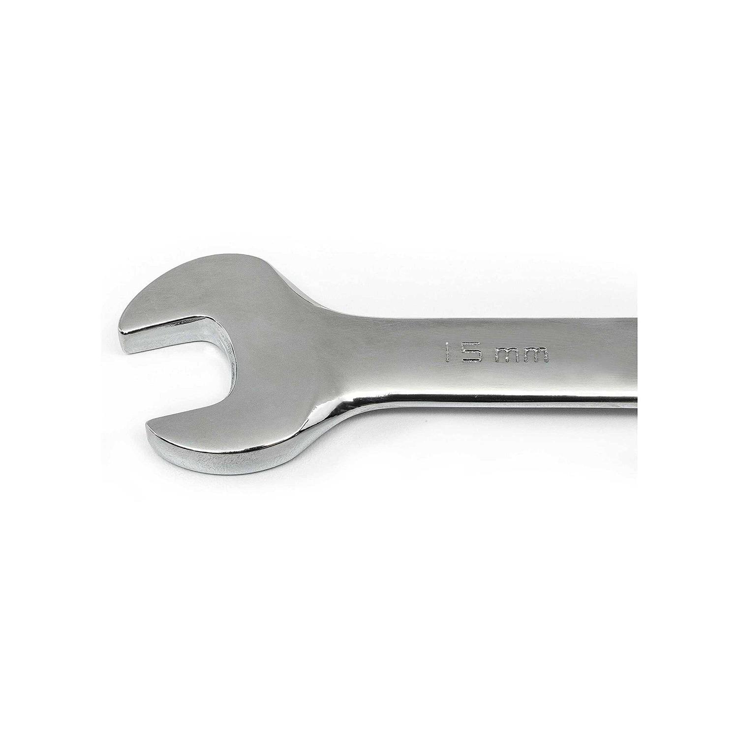 GEARWRENCH 30 Piece 12 Point Ratcheting Combination SAE/Metric Wrench Set with Wrench Racks - Cheap Fitting