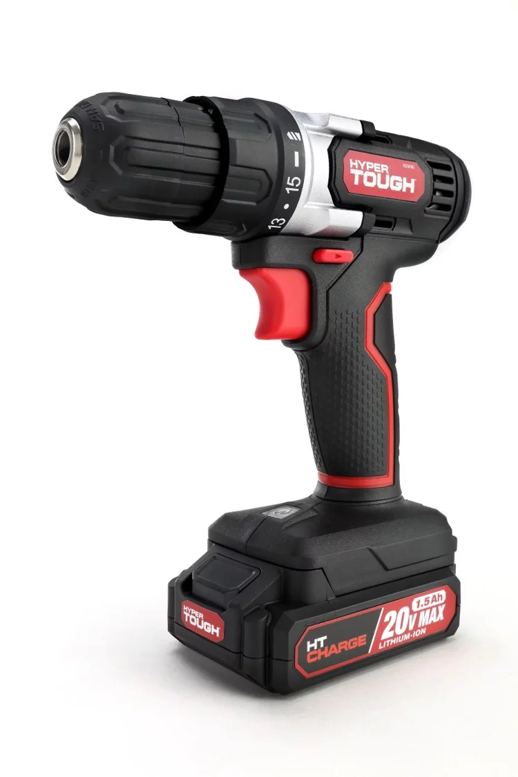 Hyper Tough 20V Cordless 3/8” Drill, 1/4” Impact Driver & Reciprocating Saw Bundle, (3) 1.5Ah Lithium-Ion Batteries & (3) Chargers - Cheap Fitting