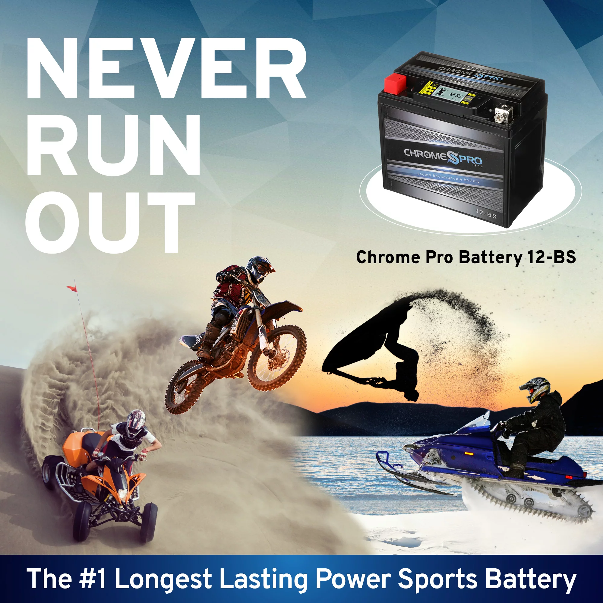 Ytx12-Bs High Performance - Maintenance Free - Sealed Igel Motorcycle Battery - Cheap Fitting