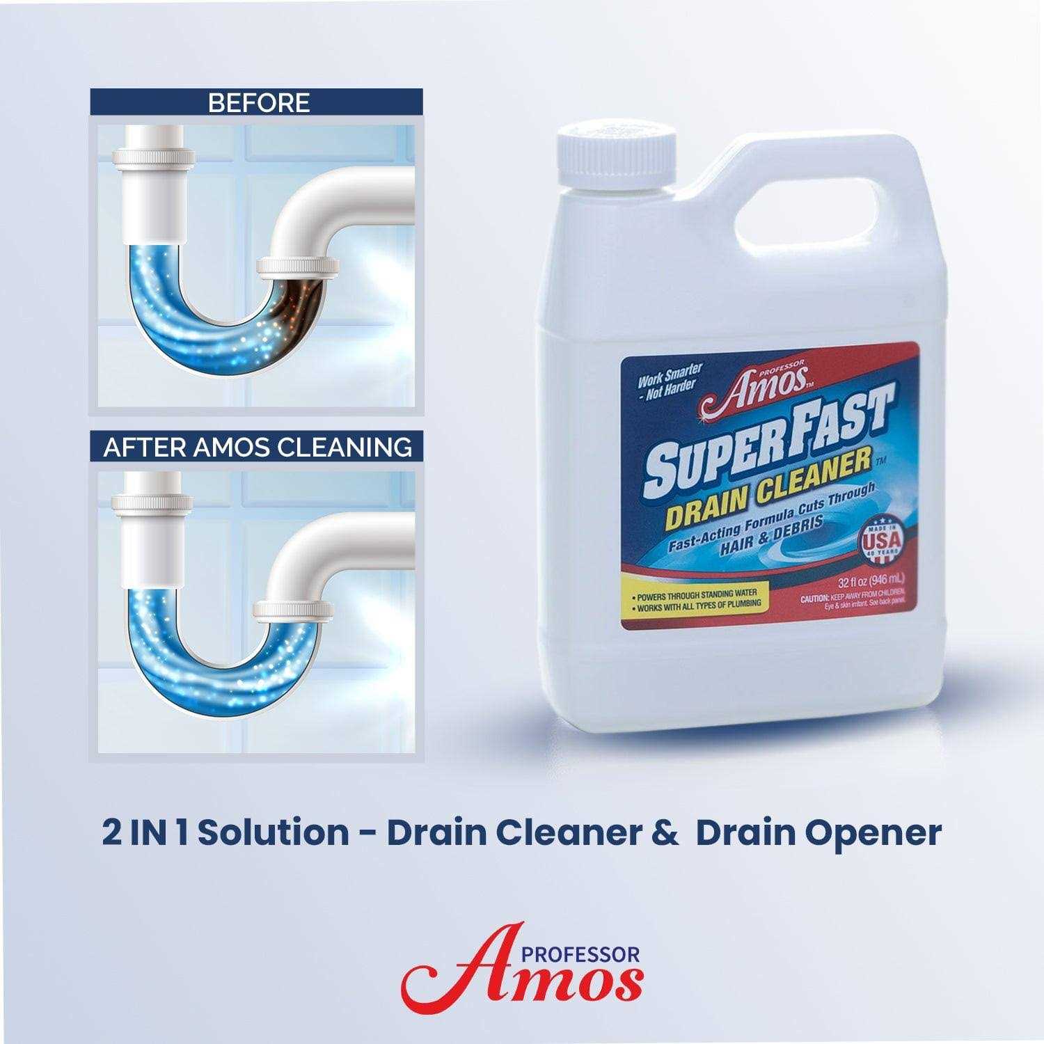 Professor Amos Wonder Product Super Fast drain cleaner One - Cheap Fitting