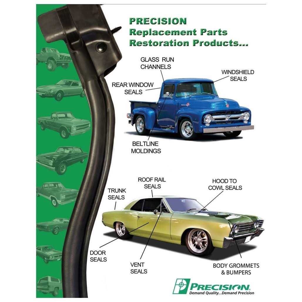 Precision Replacement Parts BWK 1110 76 Hard Top Weatherstrip Seal Kit - Cheap Fitting