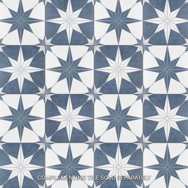 Merola Tile Stella 9-3/4 in. x 9-3/4 in. Porcelain Floor and Wall Tile - Cheap Fitting