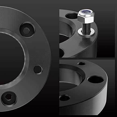 Leveling Lift Kit Compatible with 2004-2023 F150 Leveling Lift Kit Fit for 2004-2023 F150 2WD 4WD Forged Front Strut Spacers Raise the Front - Cheap Fitting