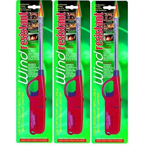 Wind Resistant Multi Purpose Lighter-3 pack - Cheap Fitting