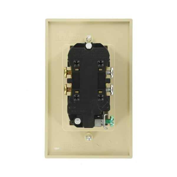 Leviton Recessed Duplex Receptacle 689 - Cheap Fitting