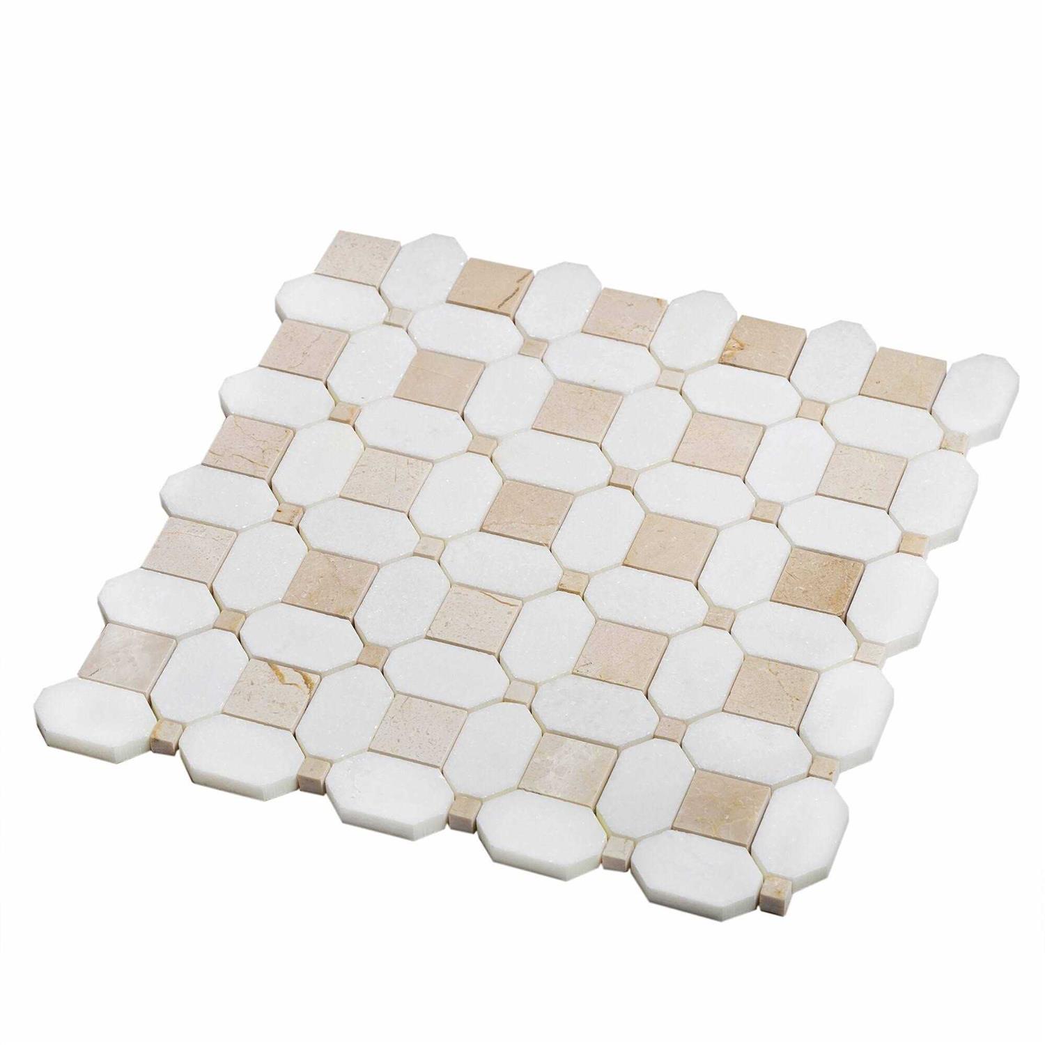 12.2 x 12.2 Mosaic Wall & Floor Tile Apollo Tile - Cheap Fitting