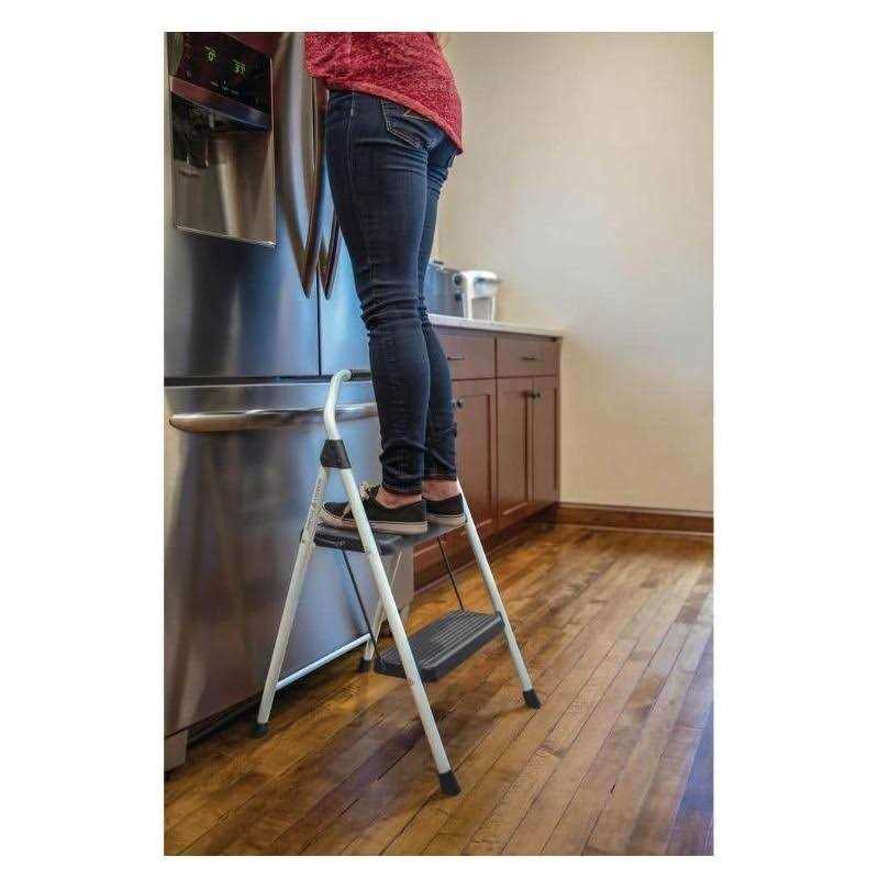 Gorilla Ladders 2-Step Compact Steel Step Stool - Cheap Fitting