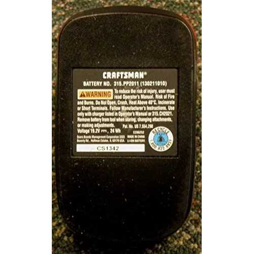 Craftsman C3 Battery Pack 19.2-Volt Lithium-Ion Compact Model#PP2011 - Cheap Fitting
