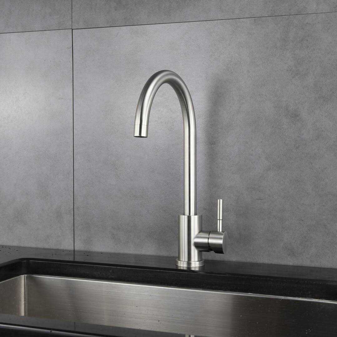 AA Warehousing Single Handle Kitchen Faucet - Cheap Fitting