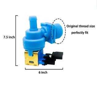 Primeco NEW W10327250 W10327249 Water valve Compatible for Whirlpool Washer Made By OEM Manufacturer - Cheap Fitting