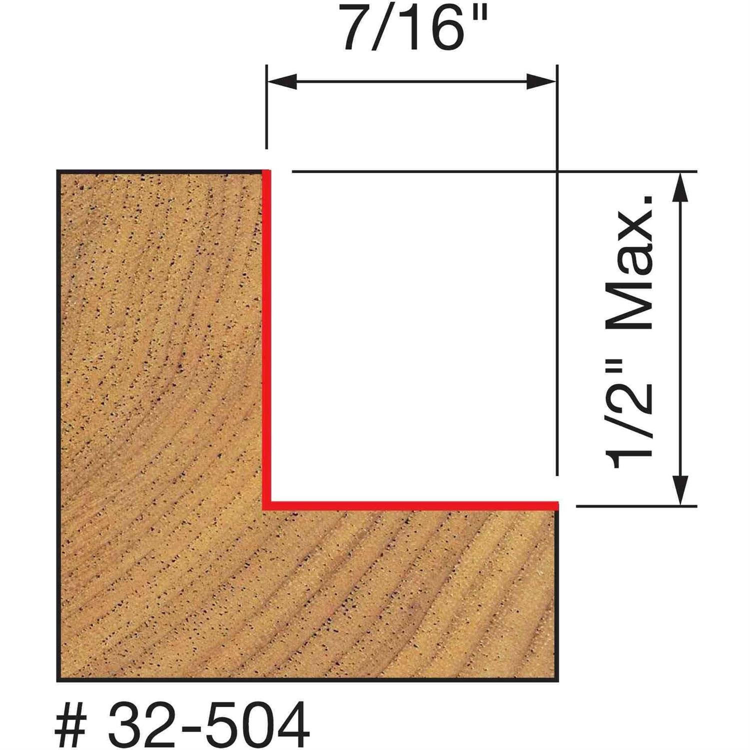 Freud 32-504 Multi-Rabbeting Router Bit Set - Cheap Fitting
