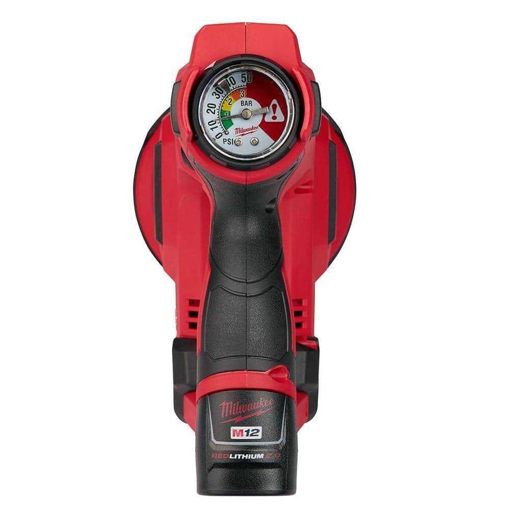 Milwaukee M12 12V Lithium-Ion Cordless Drain Cleaning Airsnake Air Gun Kit - Cheap Fitting