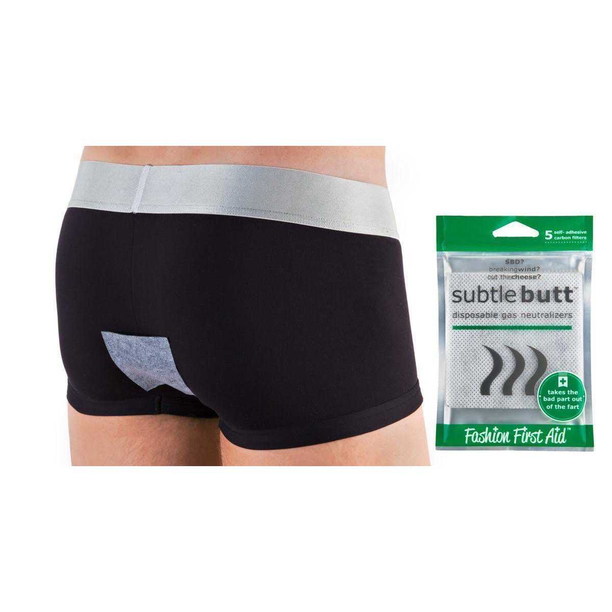 Subtle Butt Reusable Gas Neutralizers fart Pads - Cheap Fitting