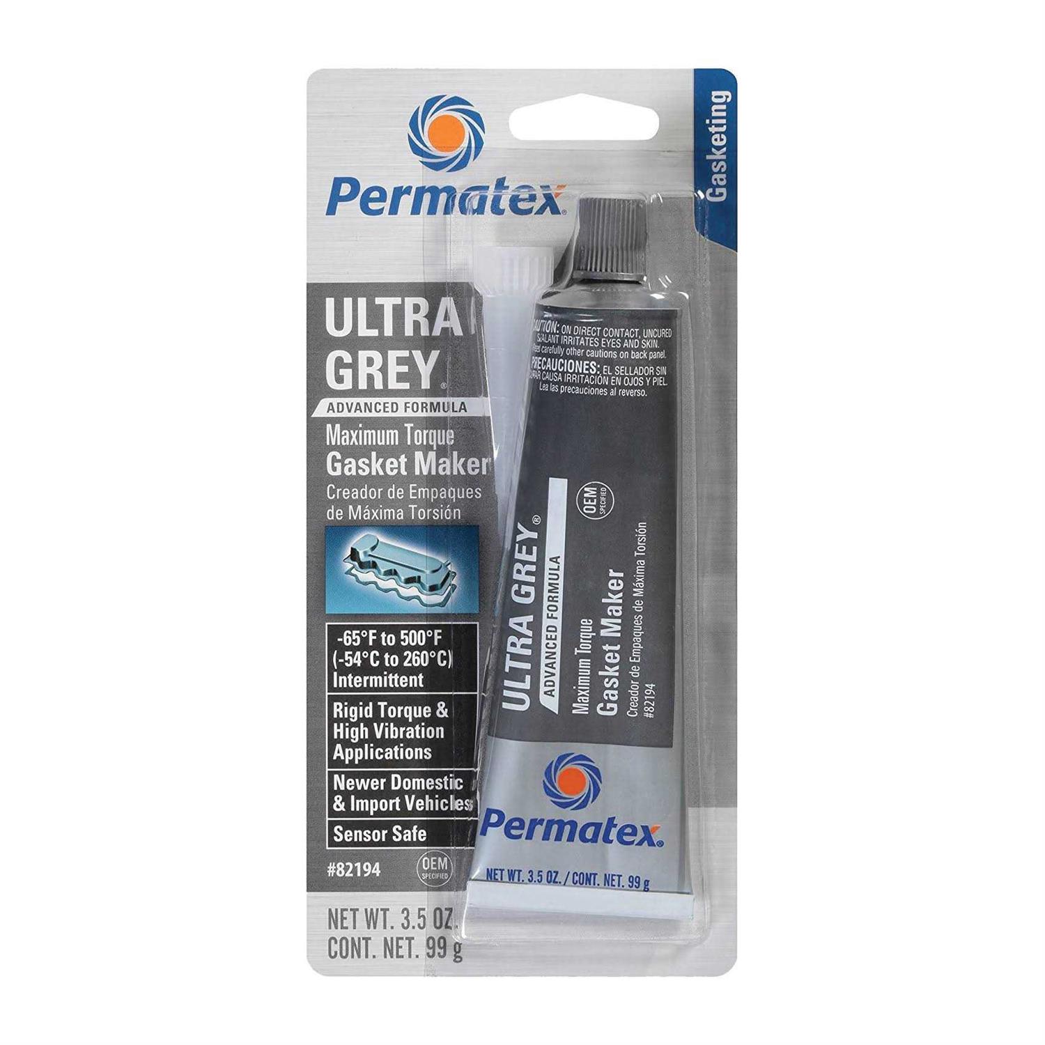Permatex Ultra Grey RTV Gasket Maker - Cheap Fitting