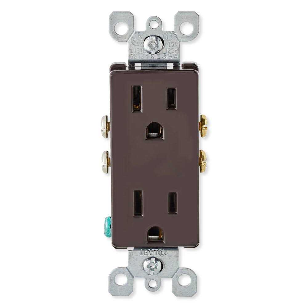 Leviton Decora Duplex Receptacle 5325 - Cheap Fitting