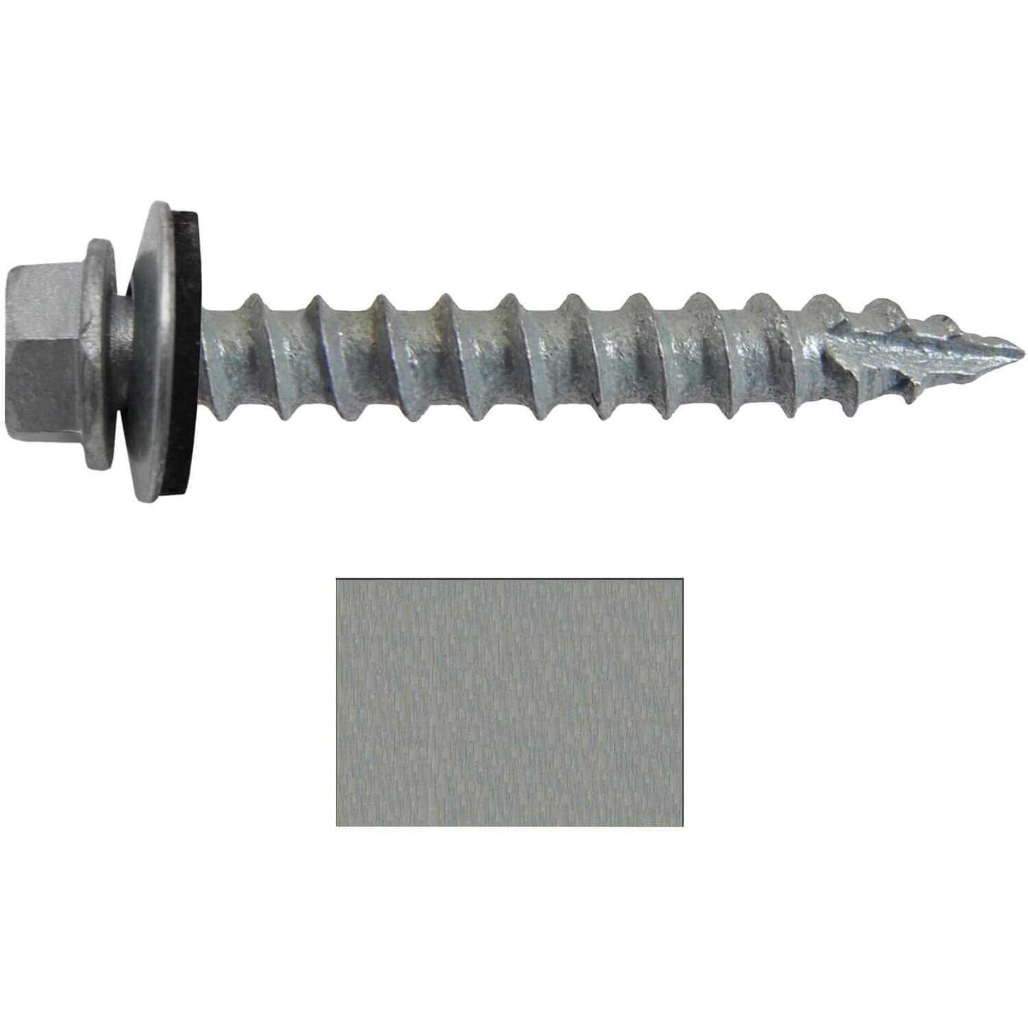 #14 Metal Roofing Screws Screws x Hex Head Sheet Metal Roof Screw. Self starting/tapping - Cheap Fitting