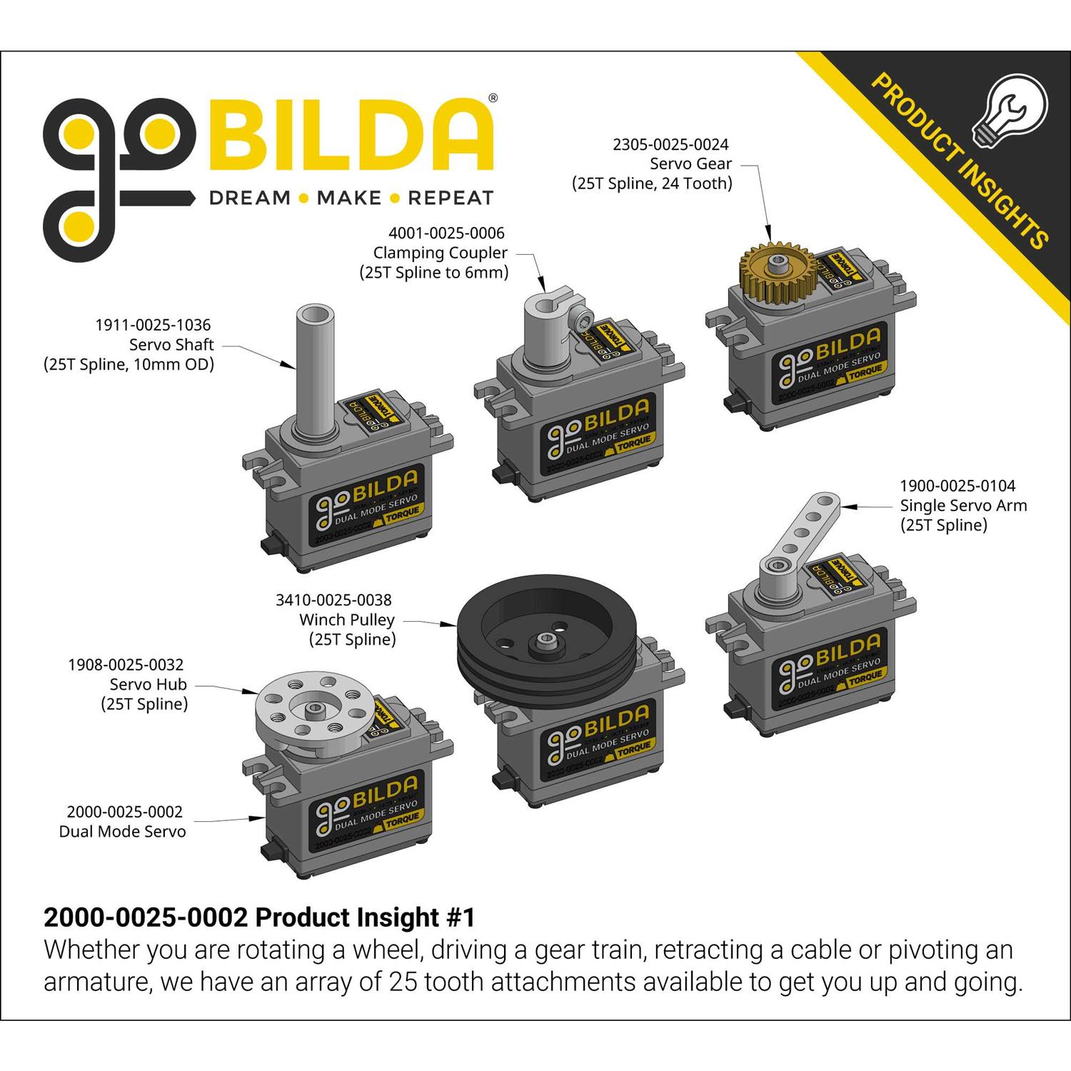 2000 Series Dual Mode Servo - Cheap Fitting
