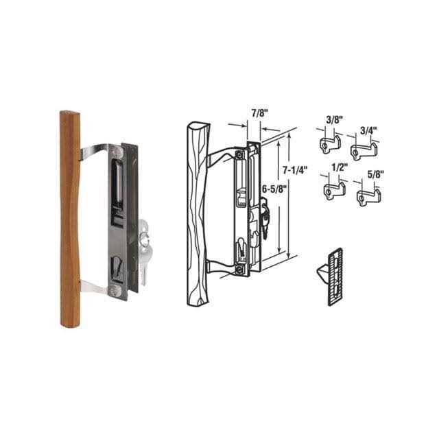 Prime Line 141638 Sliding Glass Door Handle - Cheap Fitting