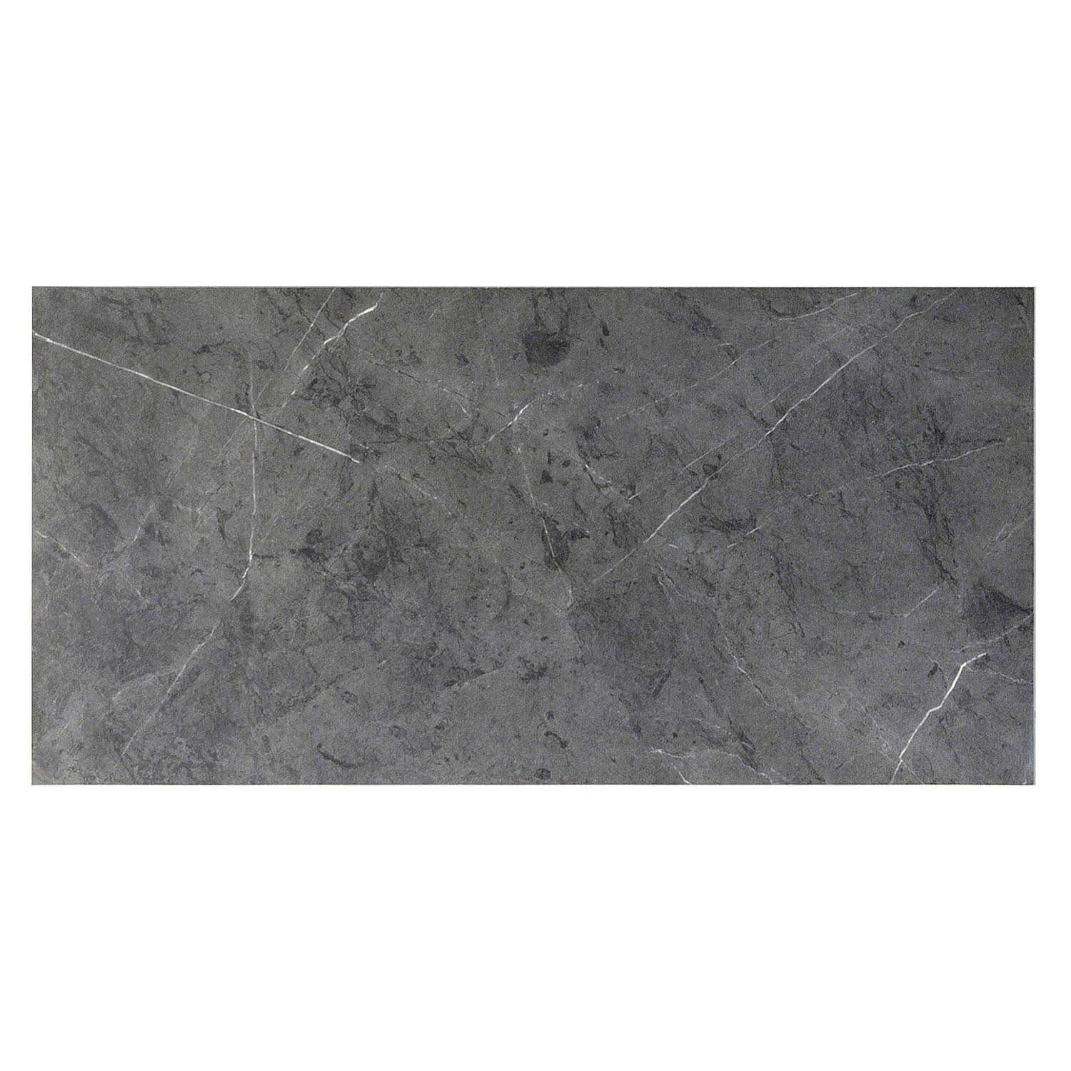 Ivy Hill Tile Marmo Gray 11.81 in. x 23.62 in. Matte Marble Look Porcelain Floor and Wall Tile - Cheap Fitting