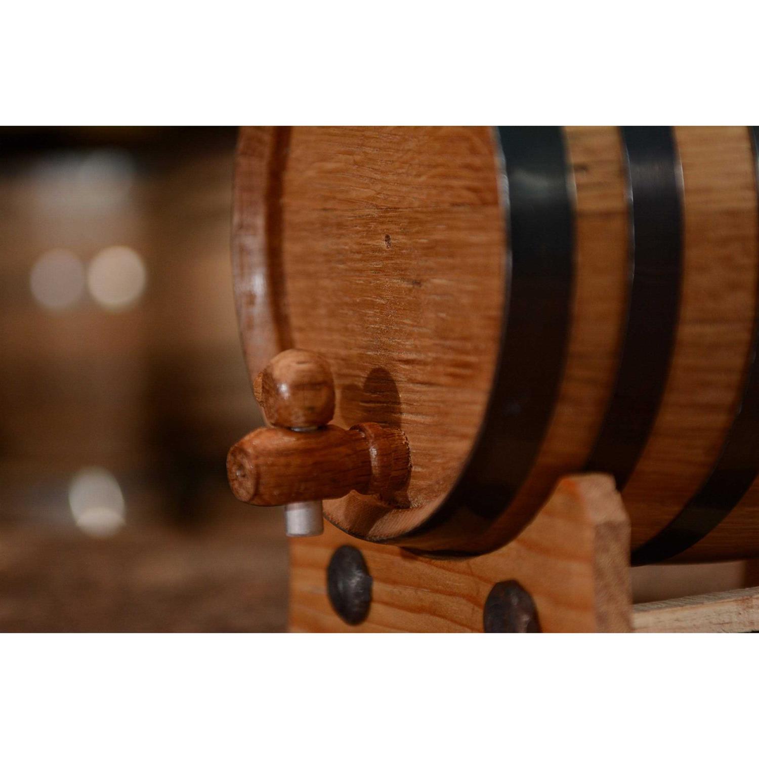 Sofia’s Findings Personalized Custom Engraved American Premium Oak Aging Barrel - Cheap Fitting