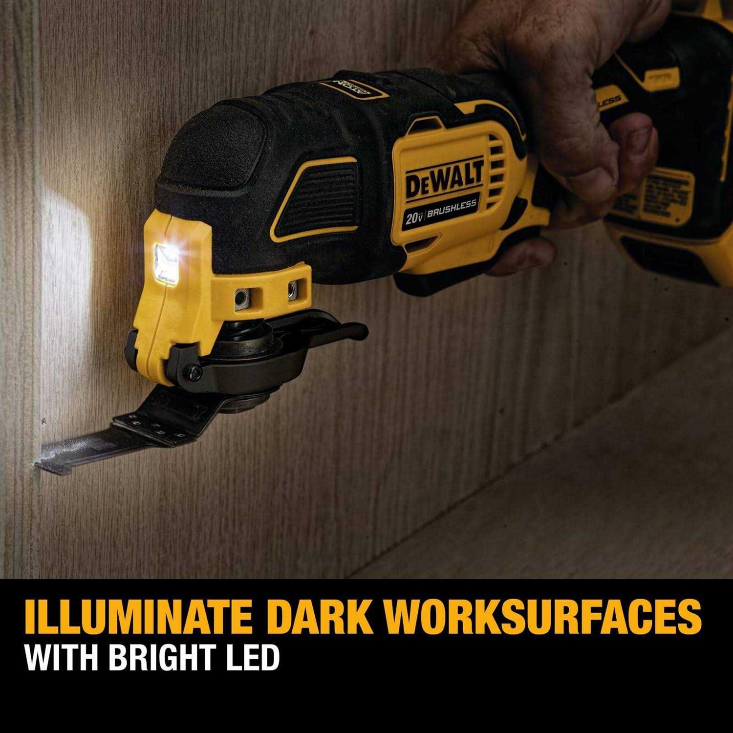 DEWALT ATOMIC 20V MAX Brushless Cordless Oscillating Multi-Tool Kit – DCS354D1 - Cheap Fitting