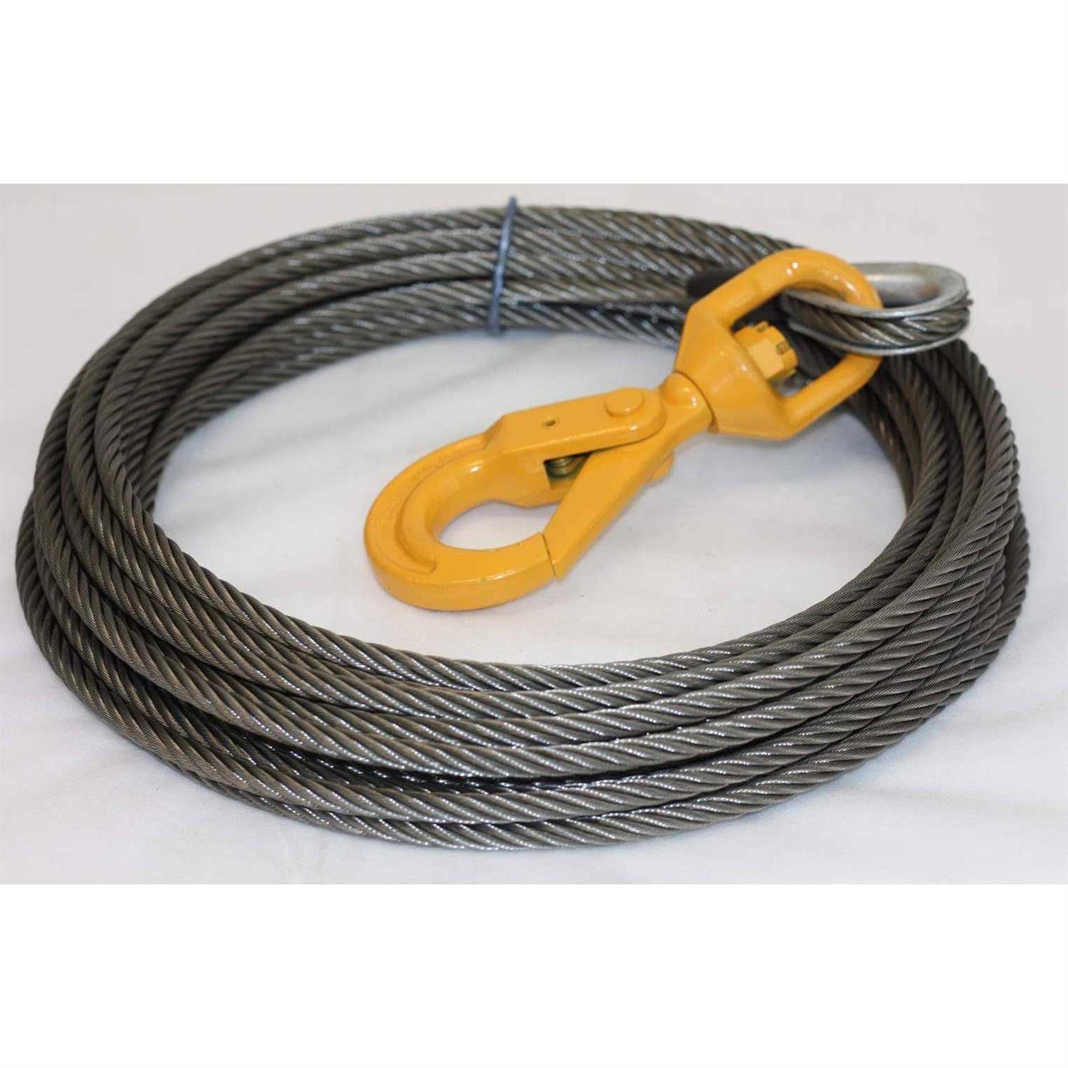 Mytee Products Winch Cable Rope Wrecker Tow Truck Rollback - Cheap Fitting