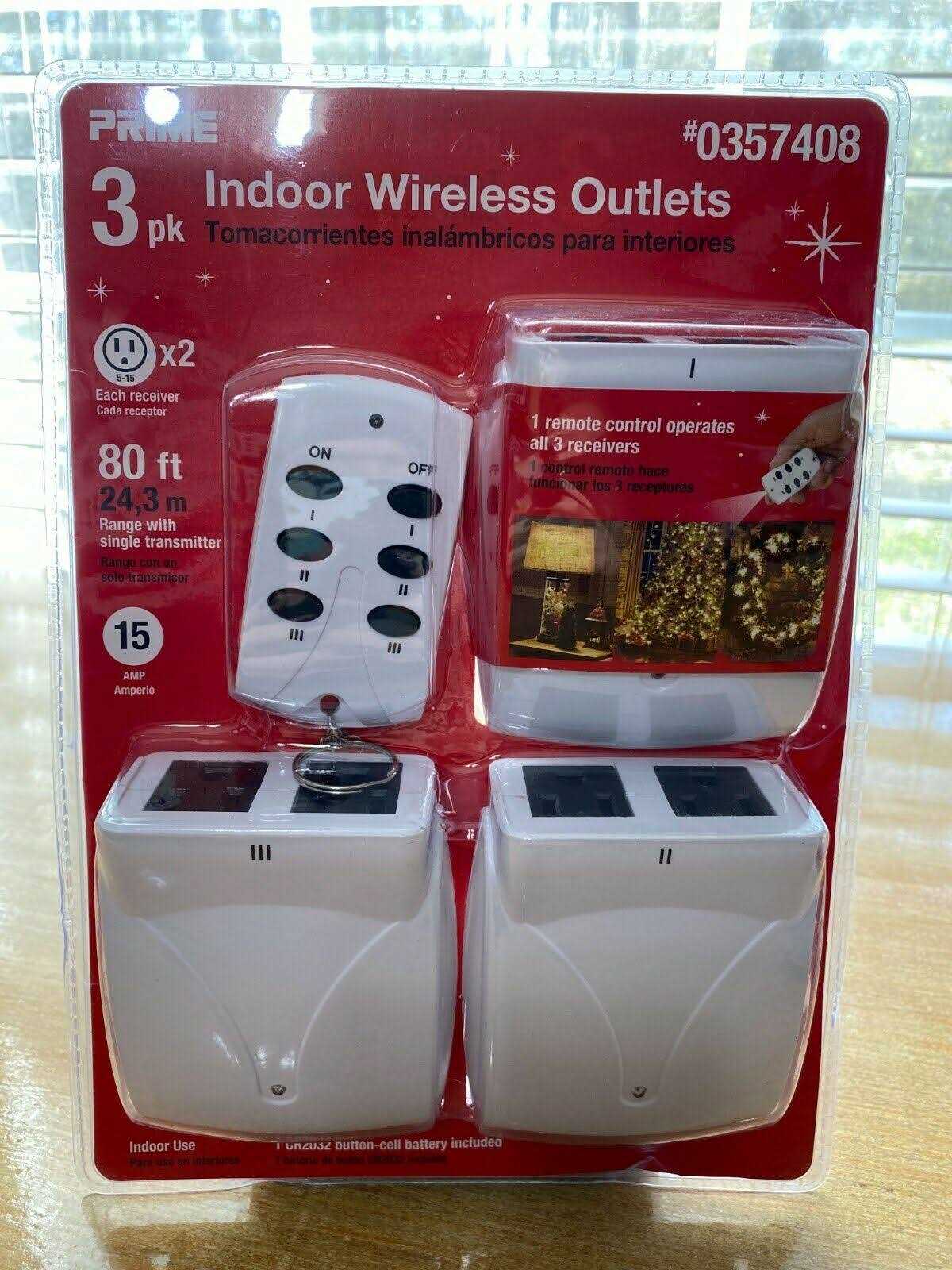 Holiday Living Remote Control Power Strip - Cheap Fitting