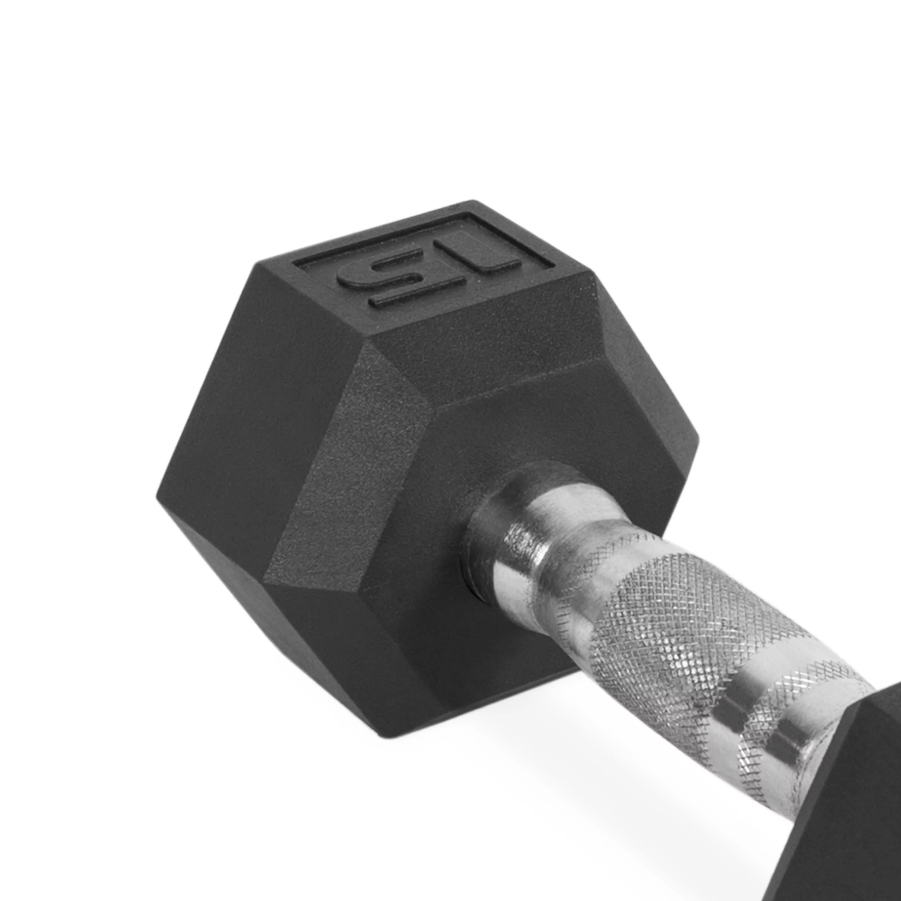 CAP Barbell, 50lb Coated Hex Dumbbell, Single - Cheap Fitting