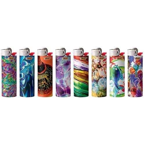 Bic Special Edition Blown Glass Series Maxi Pocket Lighters - Cheap Fitting
