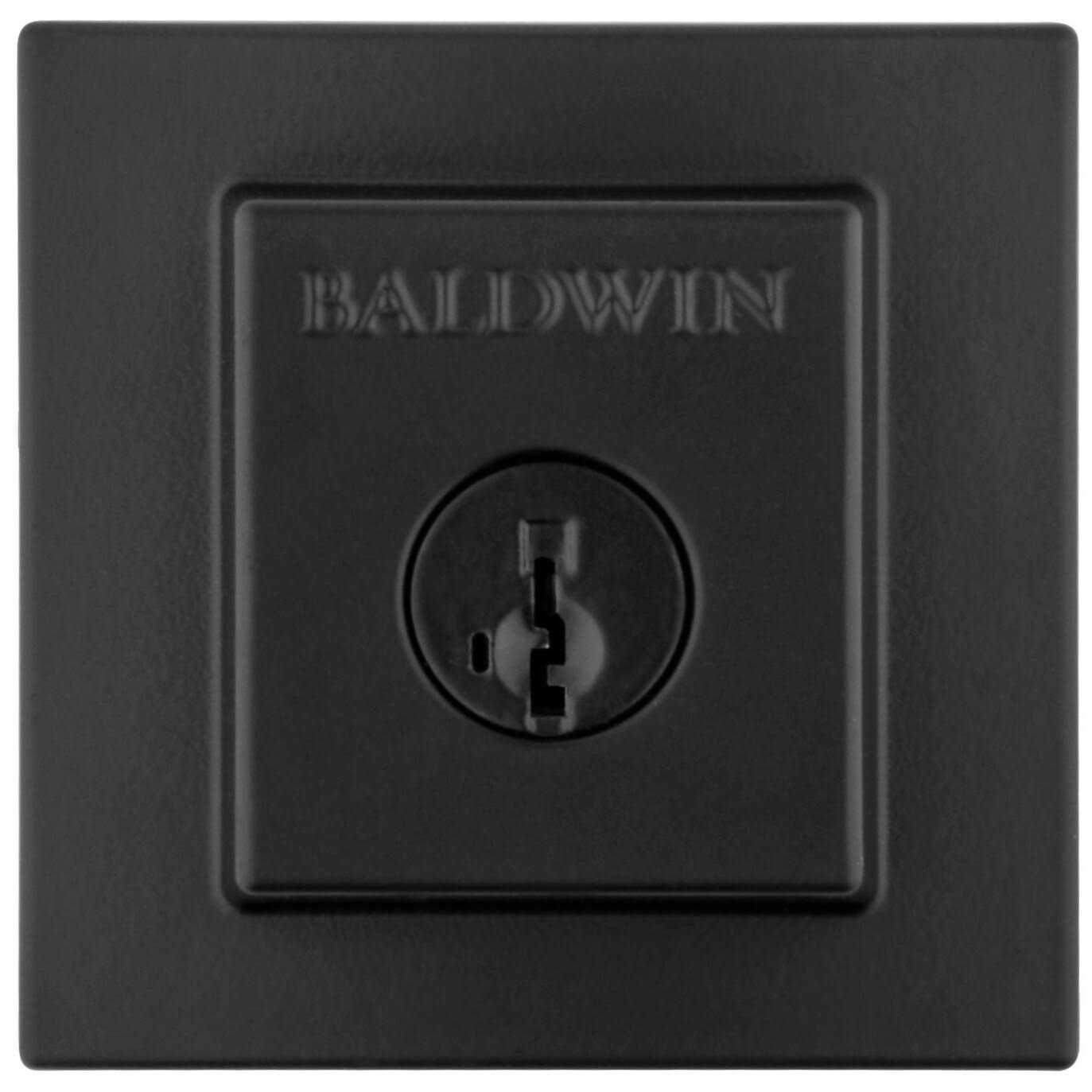 Baldwin Spyglass Single Cylinder Deadbolt from the Prestige Collection - Cheap Fitting