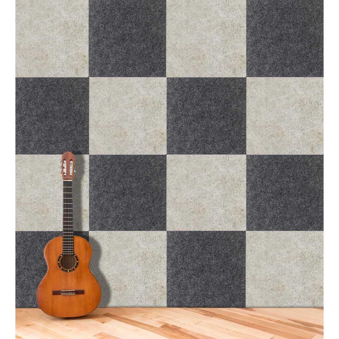 BXI Thickened Sound Absorbing Panels 12 Pack 12 X 12 X 0.5 Inches Dense Acoustic Panels - Cheap Fitting