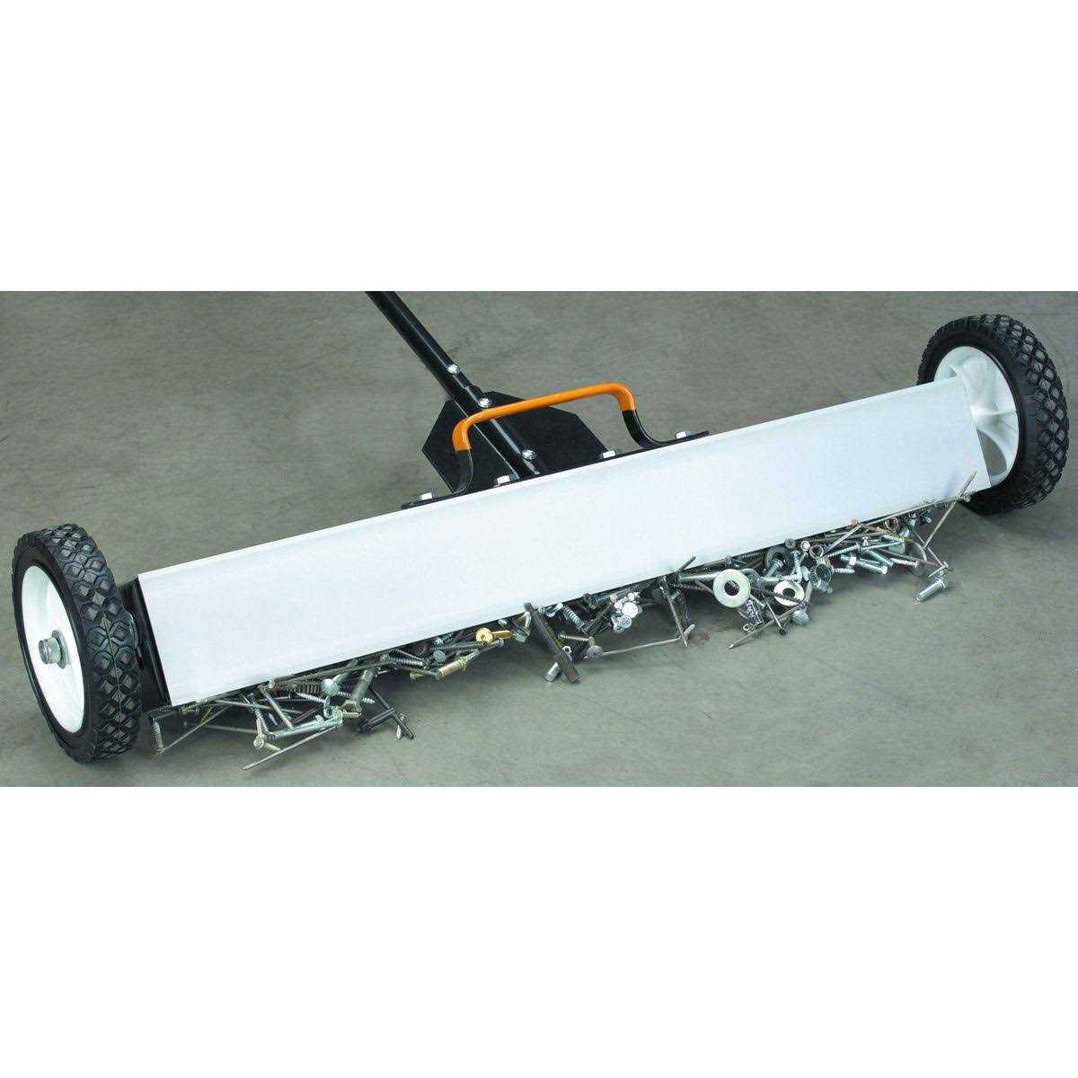 Central Machinery 30 In. Magnetic Sweeper with Wheels - Cheap Fitting