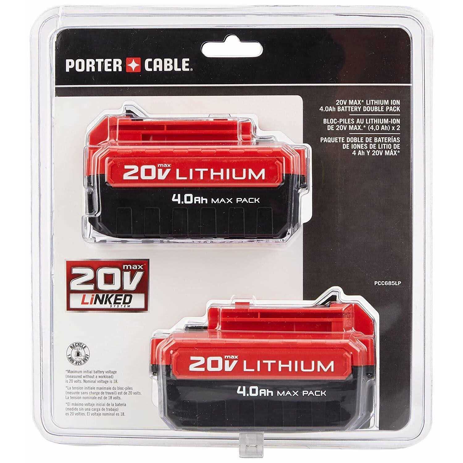 Porter-Cable 20V Max Lithium Battery - Cheap Fitting