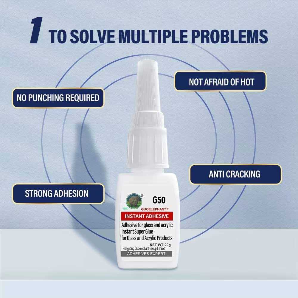 20g Glass Glue for bonding Glass to Glass Acrylic Adhesive for bonding Glass to Glass - Cheap Fitting